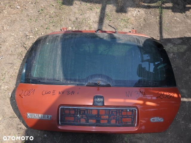 renault clio II klapa kolor NV314 nr 2081 WYSYŁKA - 1