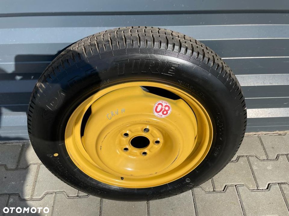 HONDA CR-V III IV 06-18 KOŁO DOJADOWE T155/90D17 - 2