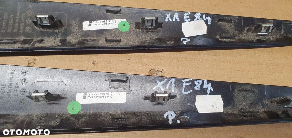 Dekor listwa ozdobna drzwi prawy przód BMW X1 E84 2991390 - 9