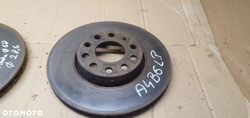 Tarcze hamulcowe przód przednie Audi A4 B6 1.9 TDI - 3