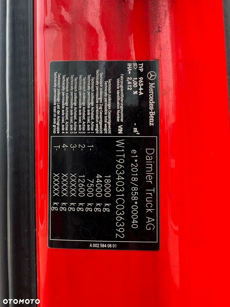 Mercedes-Benz ACTROS bez retardera prokontraktowy - 18