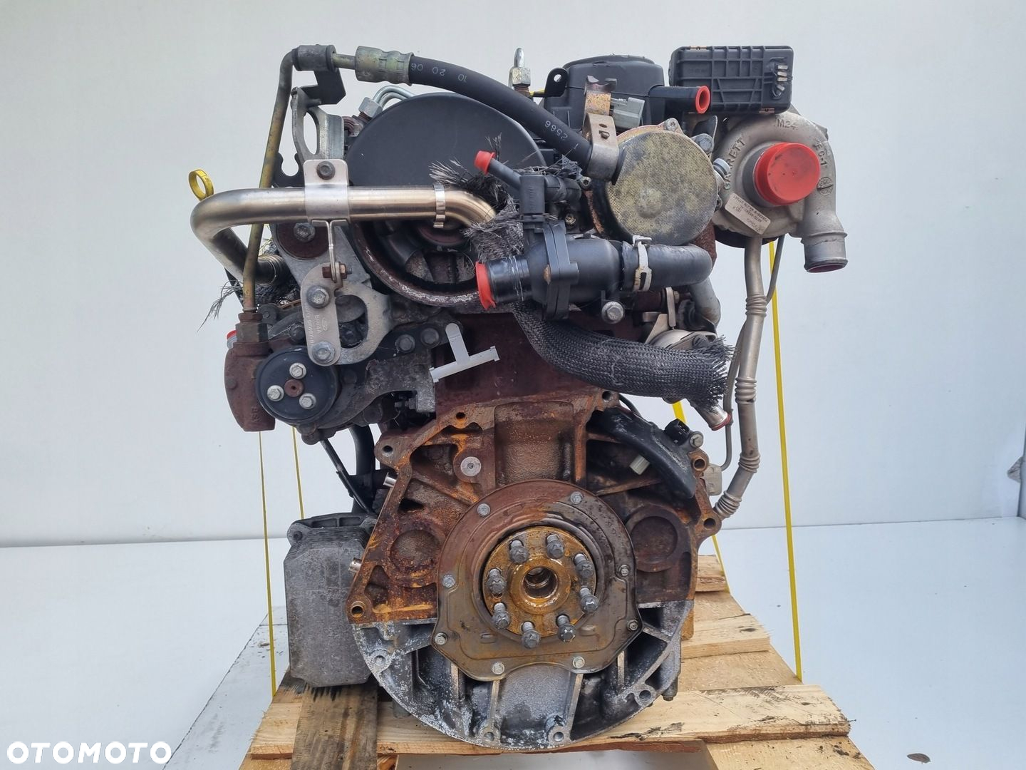 SILNIK KOMPLET Jaguar X-Type X Type 2.2 TDCI 155KM ładnie pracuje QJBA QJBB - 7