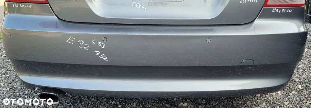 ZDERZAK TYŁ TYLNY BMW E92 A52 SPACEGRAU C63 - 1