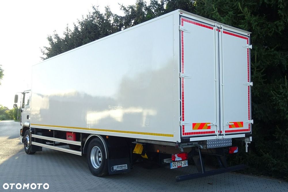 MAN TGM 18.290 Euro 6 kontener firanka 20 pal Sprowadzony klima - 35