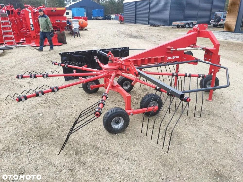 WYPRZEDAŻ - Zgrabiarka karuzelowa wirnikowa 3,5m 4,2m Metal-Technik 350cm 420cm - 4