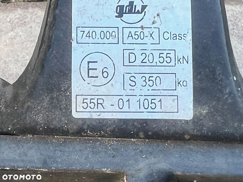 HAK HOLOWNICZY MODUŁ RENAULT TRAFIC 2018R. - 2