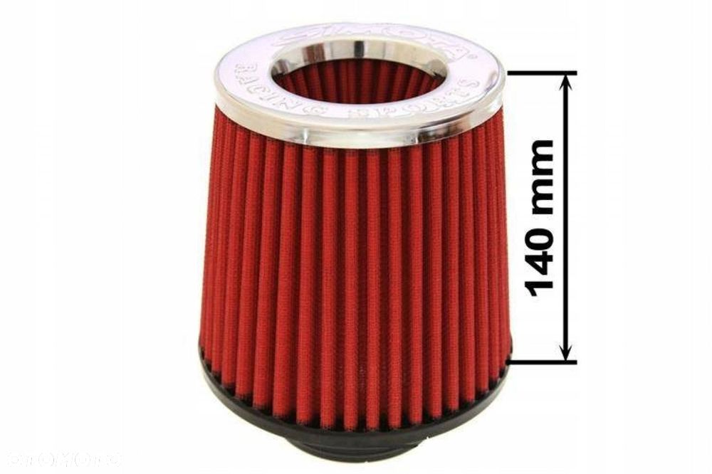 FILTR POWIETRZA SIMOTA 140MM / 60-77mm CZERWONY - 4