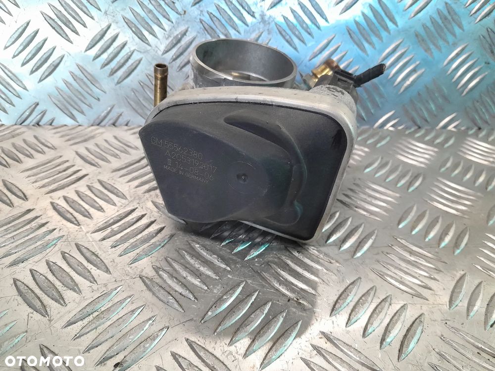 Przepustnica OPEL Astra H Zafira B Vectra C 04-14r. 1.8 16v 140KM Z18XER 55562380 - 5