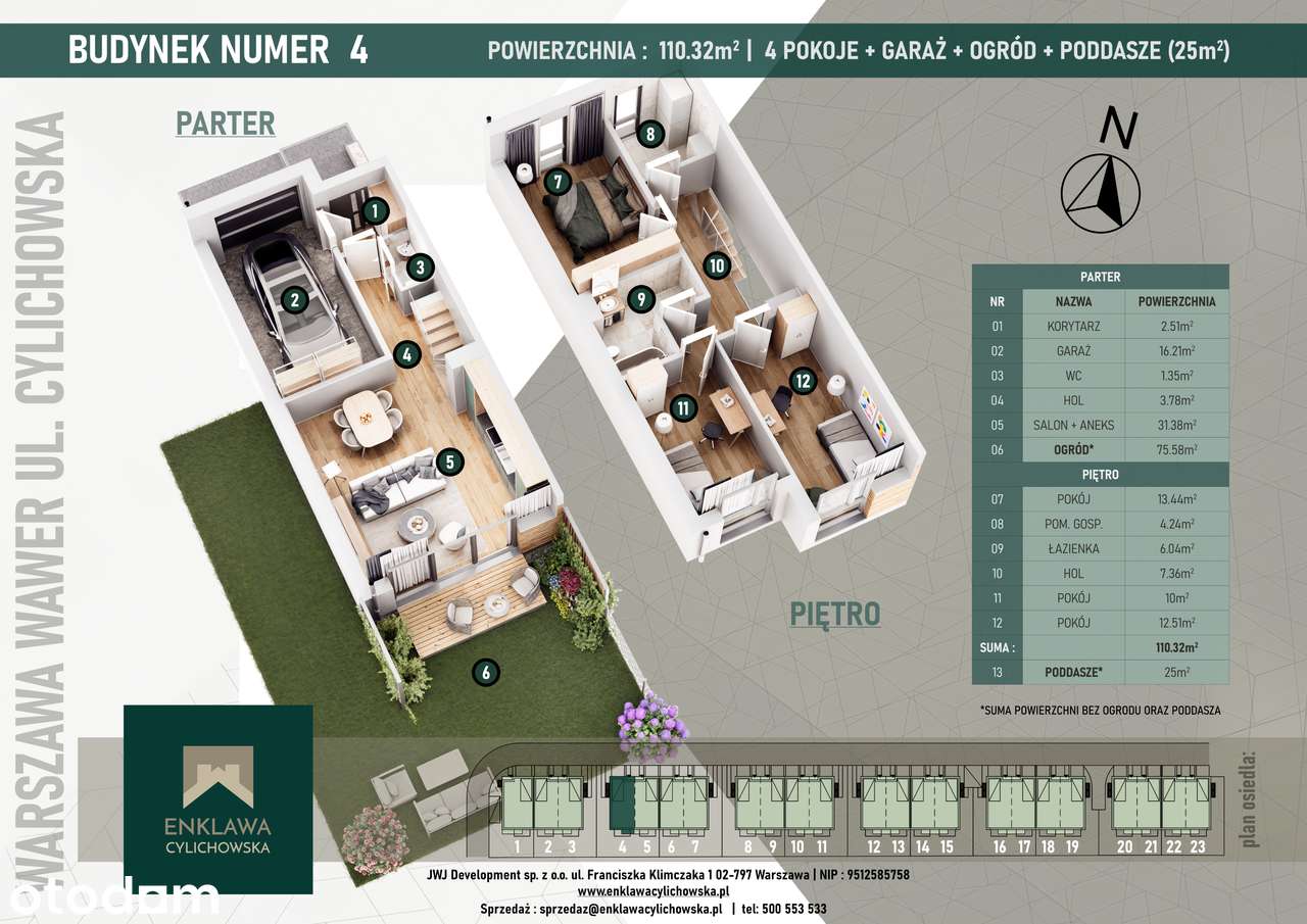 ul. Cylichowska — nowe mieszkanie na sprzedaż, 4 pokoje, 110 m² — 2