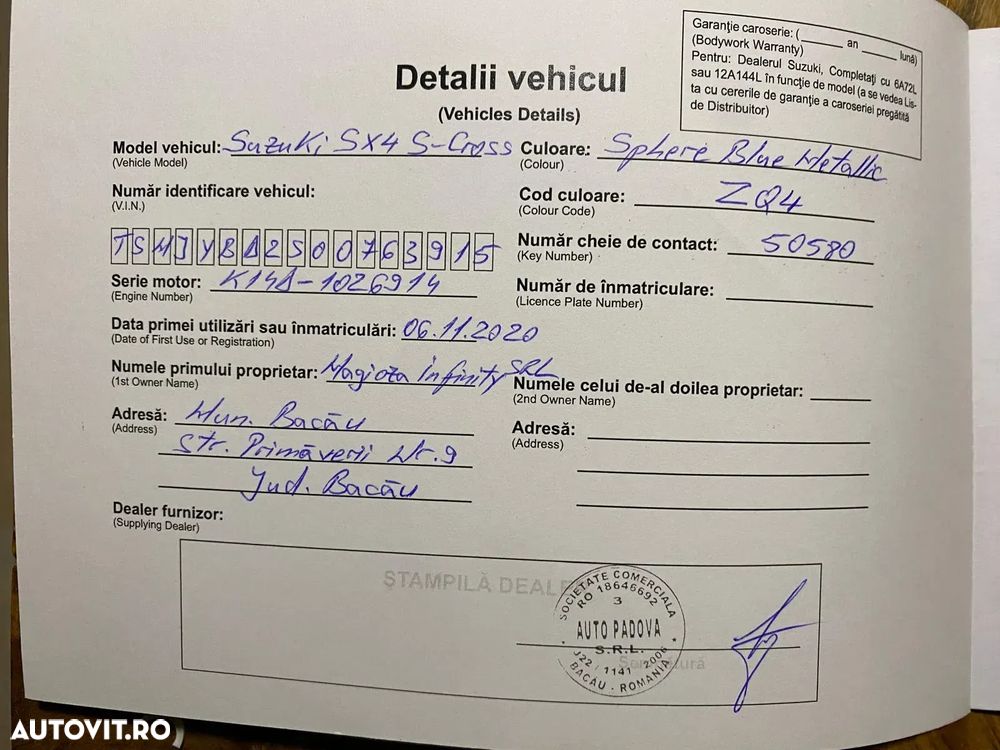 Suzuki S-Cross 1.4 Boosterjet Mild Hybrid AllGrip Luxus - 33