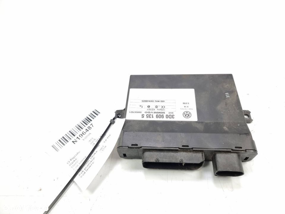 MODUŁ AUDI A8 D3 LIFT 3D0909135S - 1