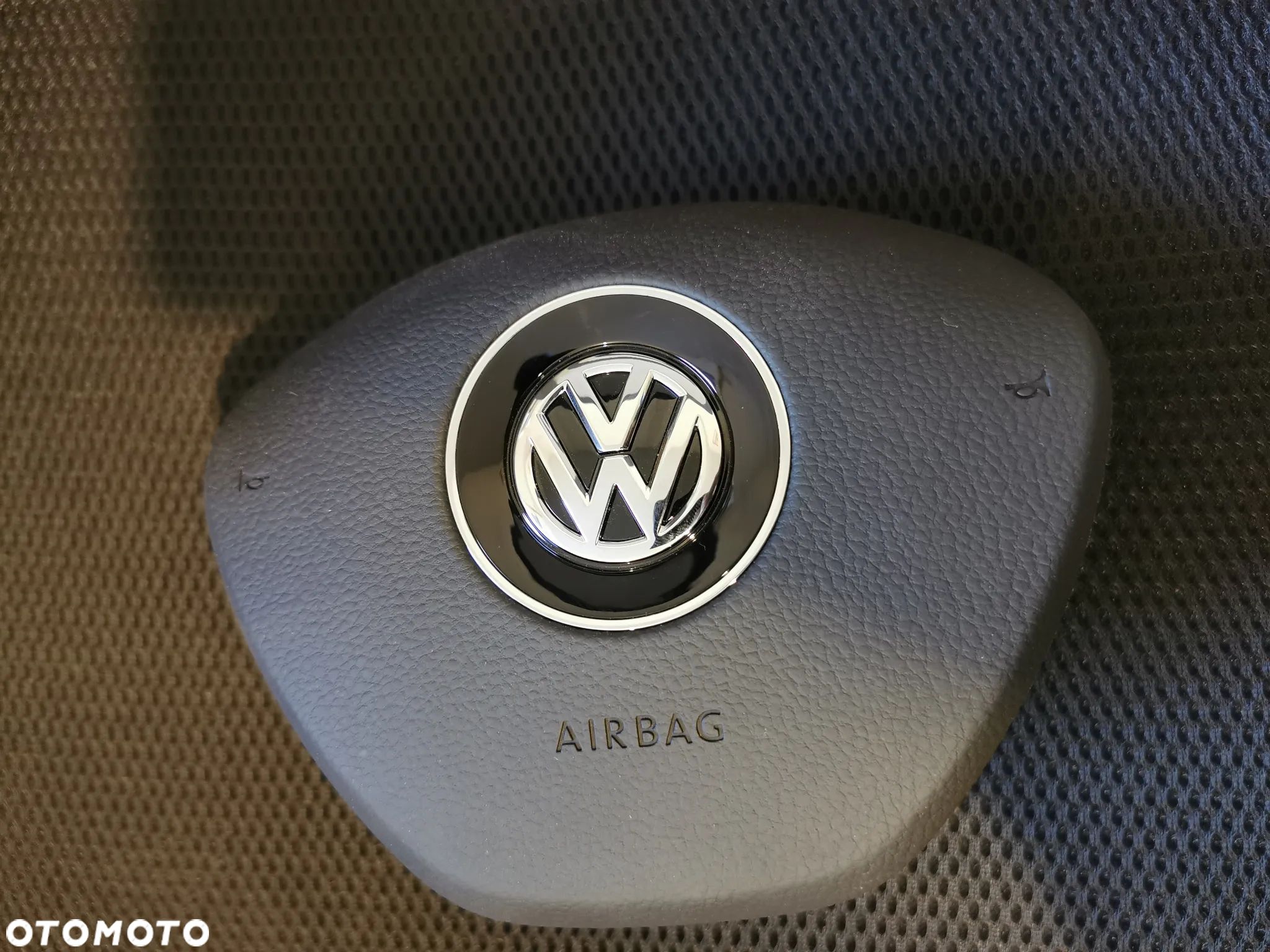 VW Golf VII Sportsvan Amarok lift Passat b8 Polo VI 2g Touran III Caddy 2k5 Tiguan II Zaślepka airbag poduszki NOWA miękka - 1
