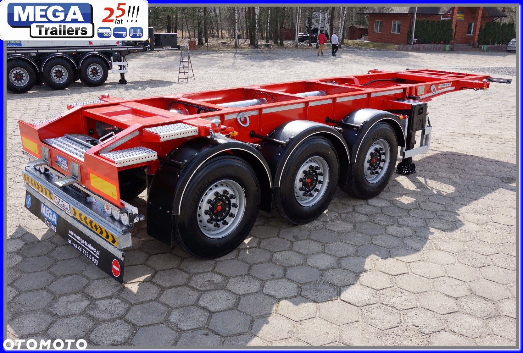 Inny Naczepa do przewozu Tank Kontenerów 20 FT  MEGA TRAILERS - 2