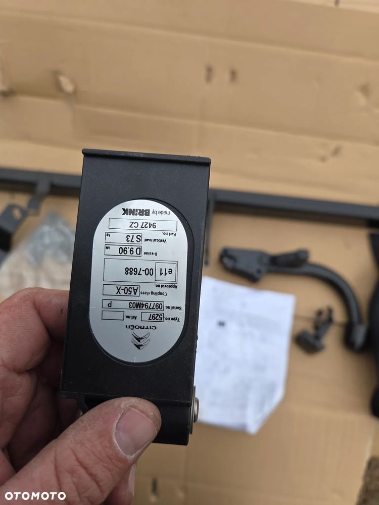 Hak Holowniczy Citroen C5 III X7 9427CZ - 8