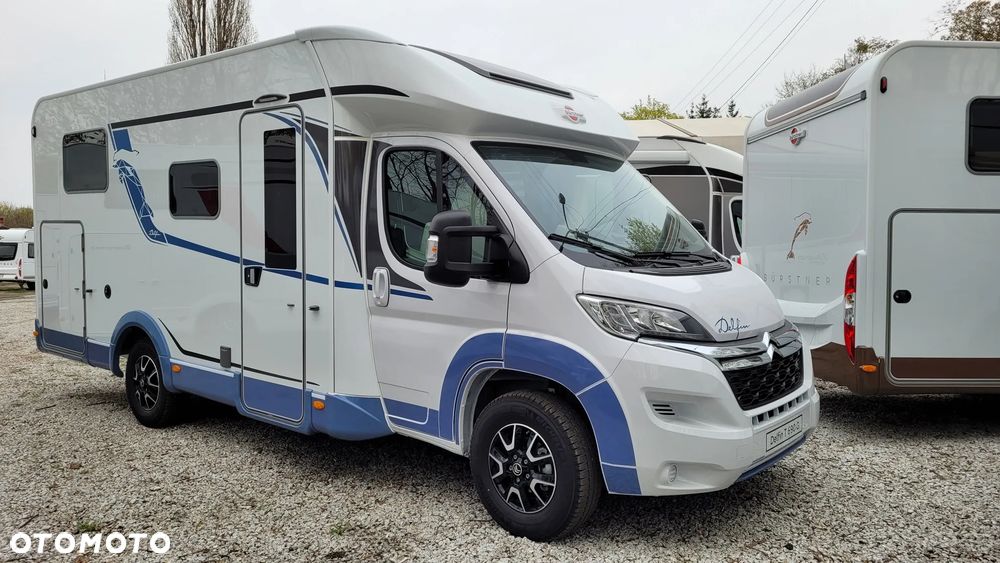 Burstner DELFIN HARMONY LINE IT 690 G | wersja HARMONY LINE | MAX DOPOSAŻONY | klimatyzacja stacjonarna, markiza, bagażnik rowerowy, kamera, wersja zimowa