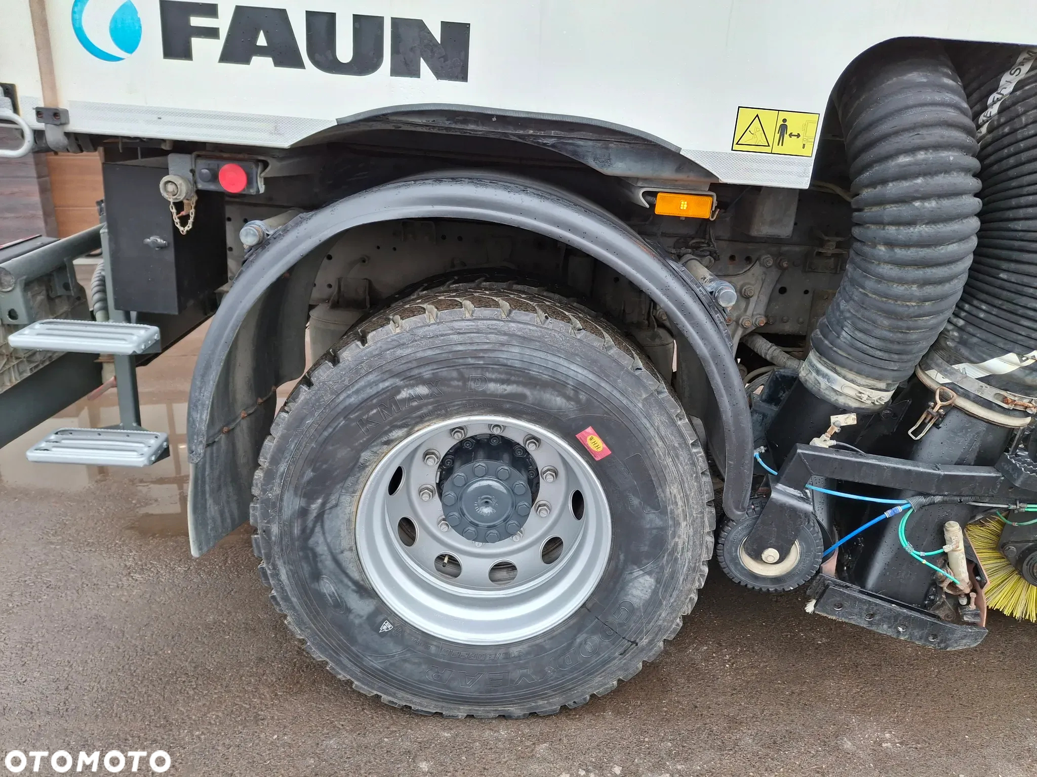Mercedes-Benz Axor 1829 Zamiatarka FAUN Viajet 2010r EUnited PM10 Karcher Przebieg 76 Tyś KM Euro 5 - 32