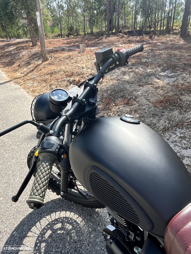 Mutt Mongrel Mutt mongrel-matt-black-125cc-motorcycle - 6