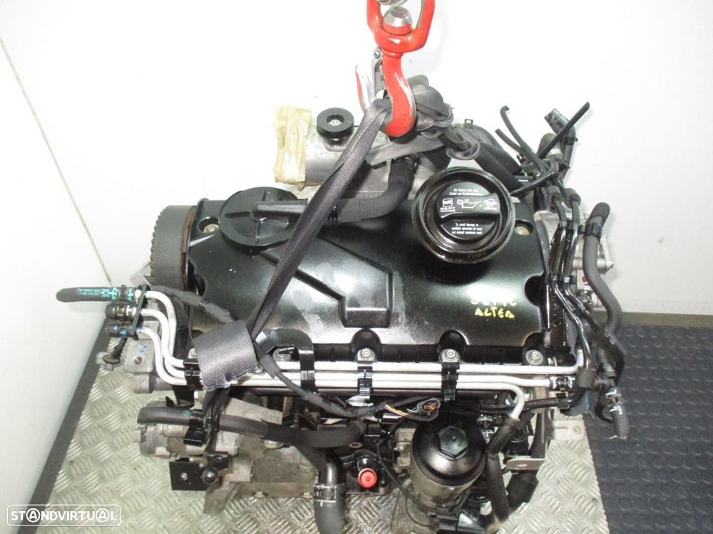 MOTOR COMPLETO SEAT ALTEA 2008 -BXE - 9