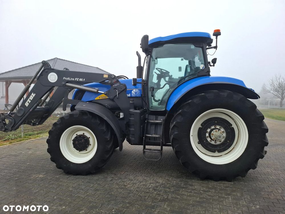 New Holland T7050 2011 Rok 9400 mtg, AutoCommand, Ładowacz czołowy Stoll, Nie Malowany, Stan Idelany - 5