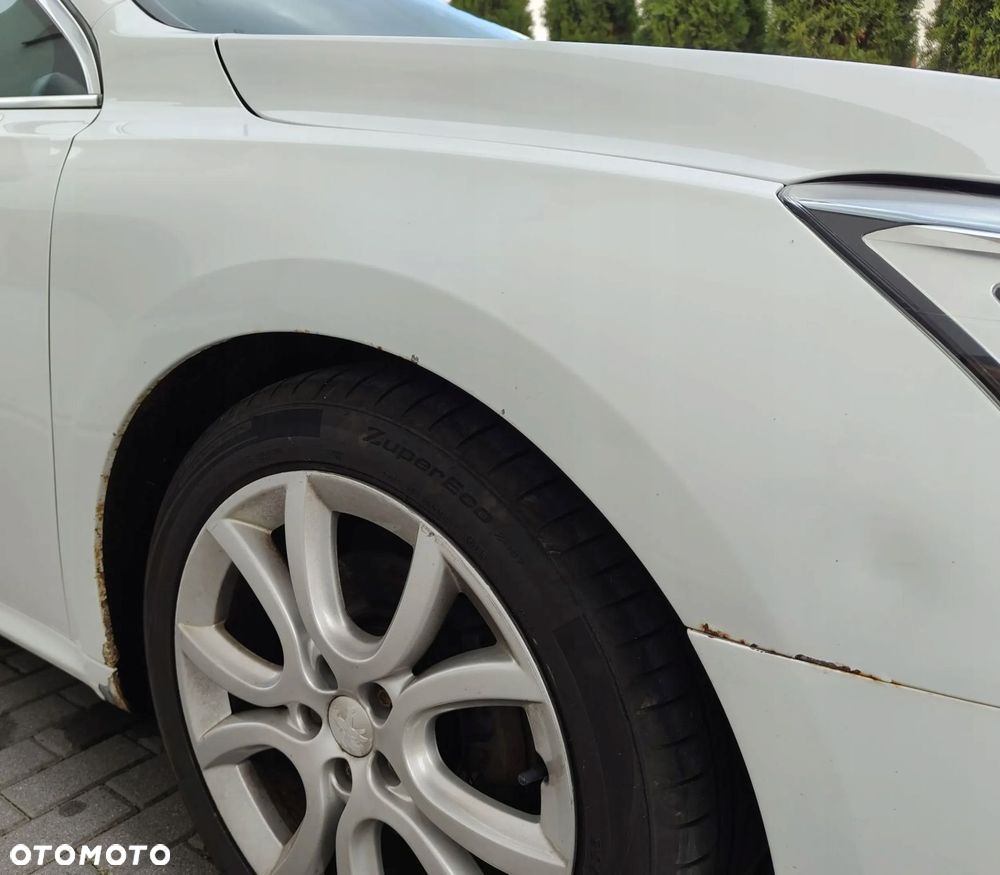 peugeot 508 1 i lift 15-18 błotnik prawy przedni prawy przód biały ewpb - 3