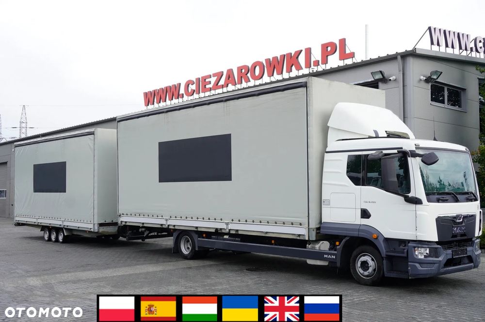 MAN TGL 8.190 4×2 sypialny / 80 tys. km!!! / 2022 / zestaw z przyczepą / 2 szt_260660 - 1