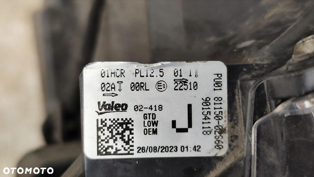 LAMPA PRZEDNIA LEWA REFLEKTOR TOYOTA COROLLA E21 2018- 81150-02S60 - 11