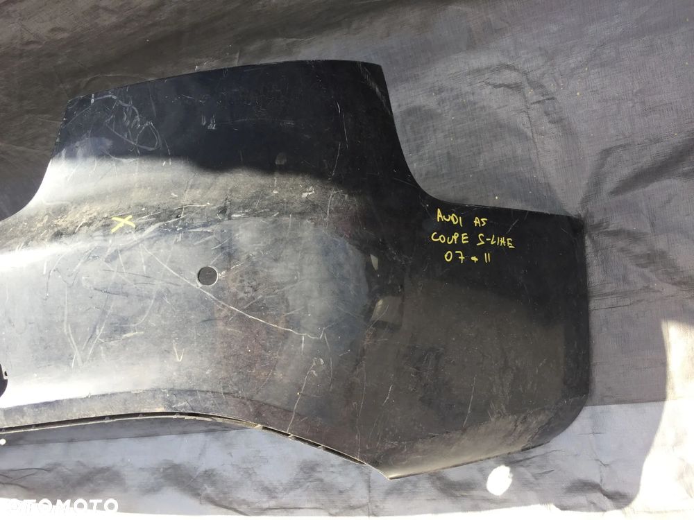 AUDI A5 8T0 COUPE CABRIO S-LINE 2007-2011 ZDERZAK TYLNY TYŁ - 6
