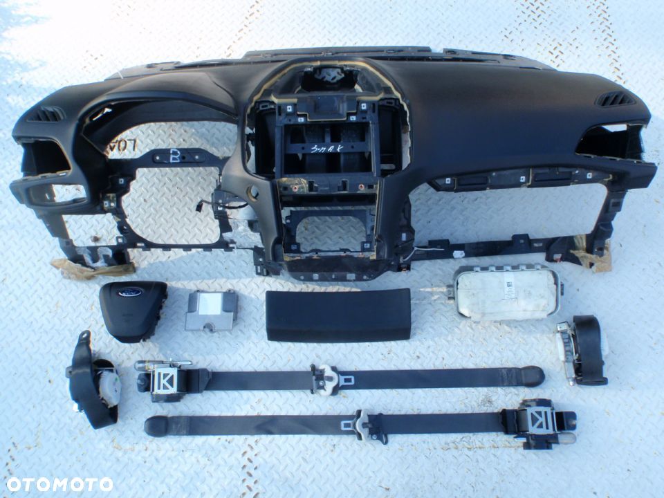 FORD S-MAX MK2 AIRBAG KOLAN PODUSZKA POWIETRZNA KOLANOWA PASY PAS naprawa regeneracja Raz2 !!! - 3