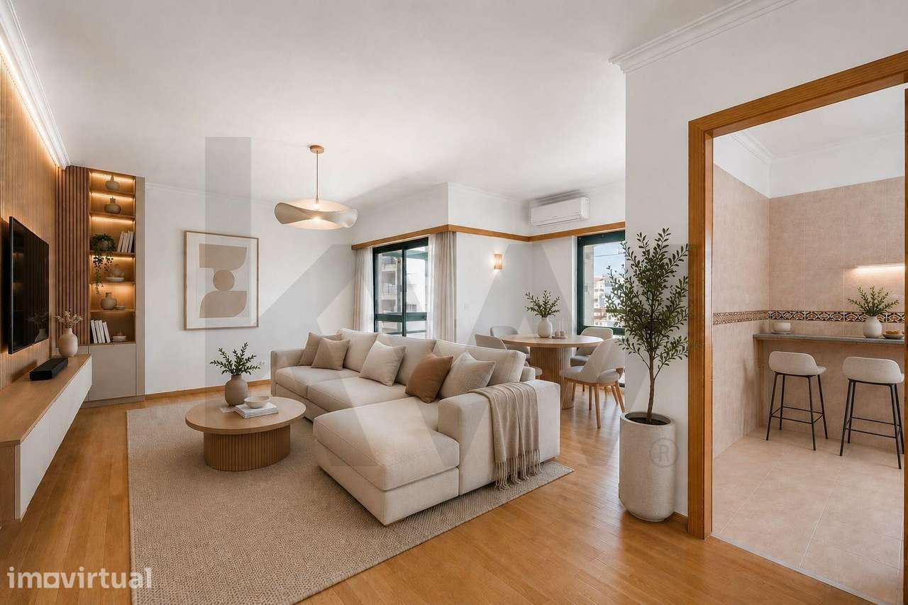 Apartamento T3 | Com 4 Marquises e Lugar de Estacionamento | Sassoeiro - Grande imagem: 2/45
