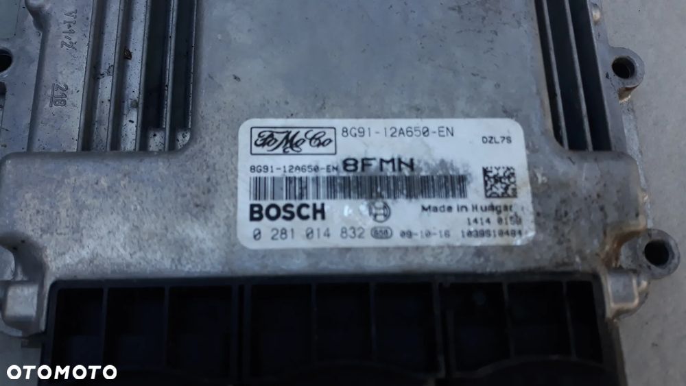 Moduł sterownik BSI Ford Mondeo MK4 Galaxy MK3 7g9t-14a073xc  Sterownik silnika 2.2 tdci 0281014832 8g91-12a650-en - 4