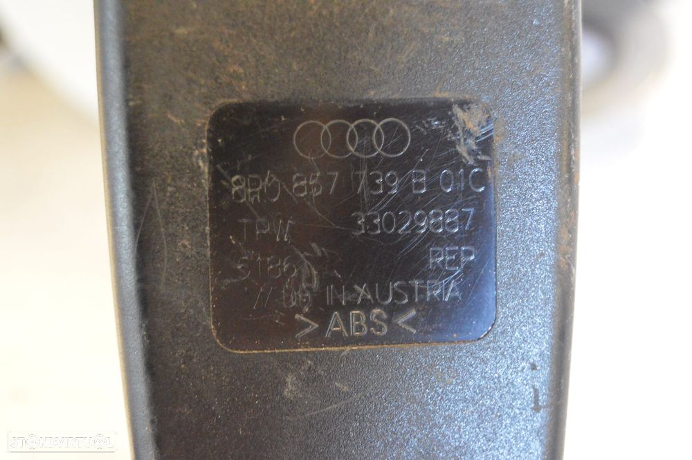 CINTO CINTOS SEGURANÇA ENCAIXE PRE TENSOR PRETENSOR 602134300 602134500 8P0857739 8P0857739B AUDI A3 8P 8PA SPORTBACK 2.0 TDI 170CV BMN - 8