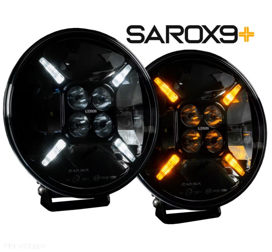 Proiector suplimentar Sarox9+ LED, 120W, pozitie alb galbena/portocalie, Ledson - 1