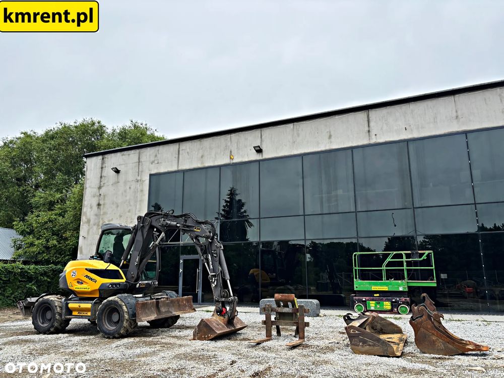 Mecalac 9 MWR KOPARKA KOŁOWA 2021R | 11 MWR, 15 MWR, KOMATSU PW 98, TEREX TW 95 110, WACKER NEUSON 100, YANMAR - 6