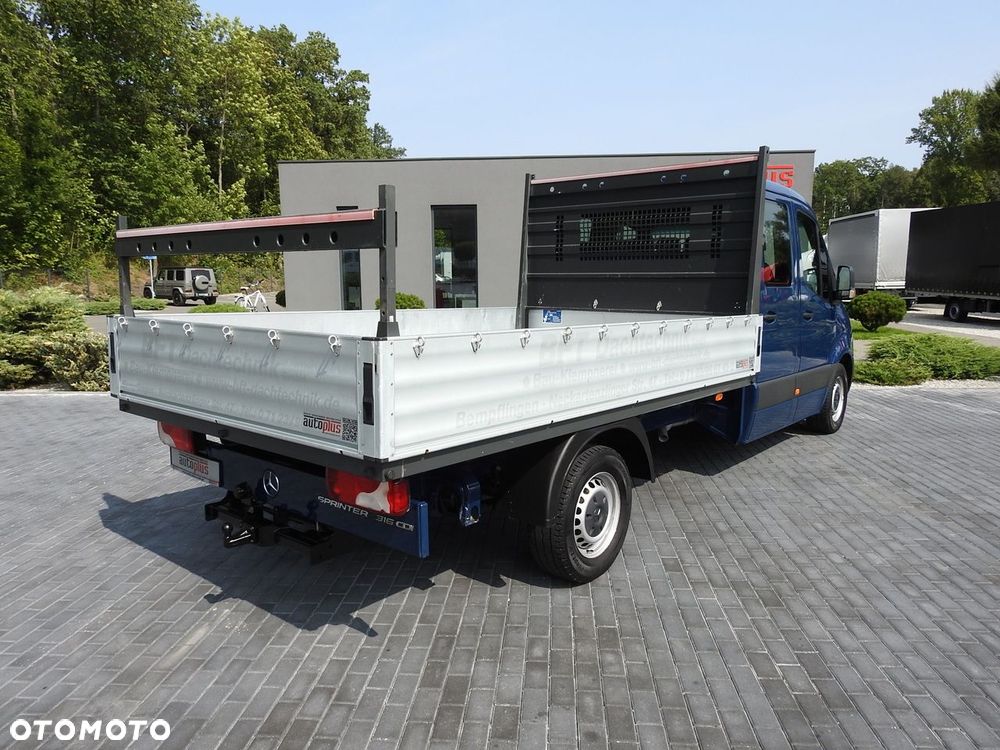 Mercedes-Benz SPRINTER 316 SKRZYNIA PODWÓJNA KABINA DOKA 7 MIEJSC KLIMATYZACJA ASO  160KM - 4