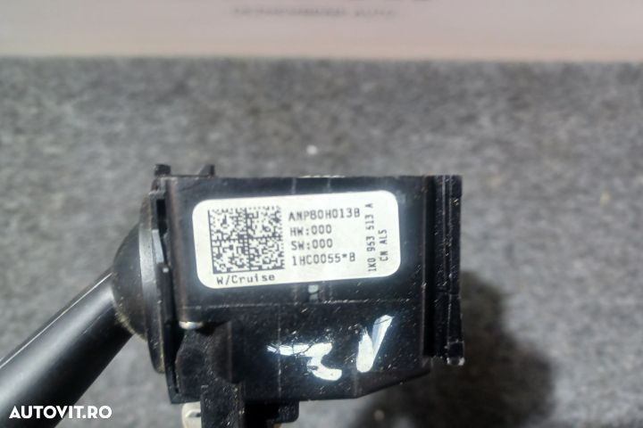Maneta semnalizare cu tempomat 1K0953513A Volkswagen VW Golf 5 [2003 - 3