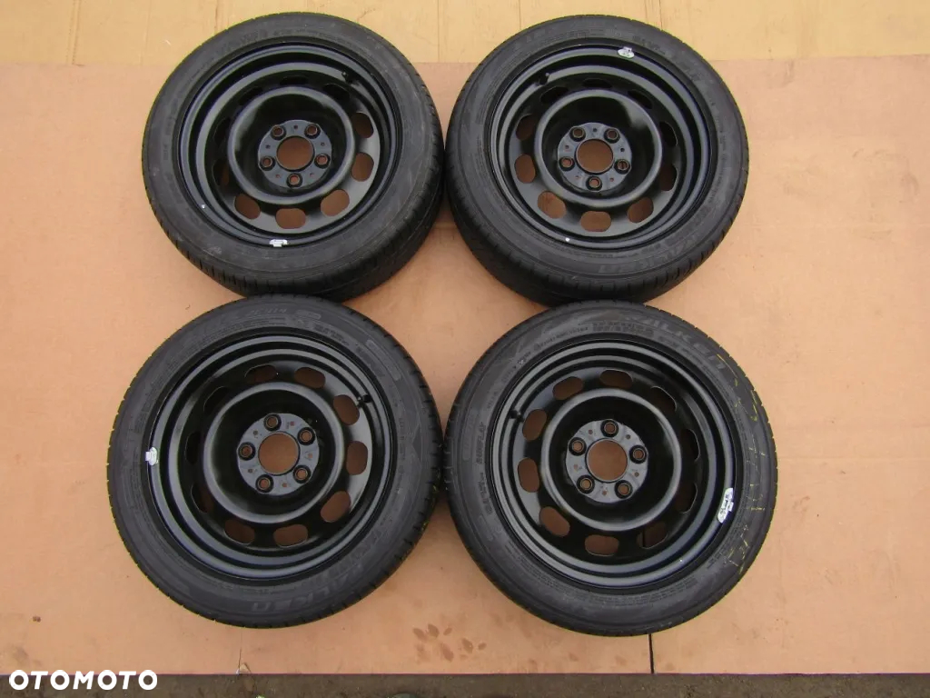 4x Felgi Koła 16 BMW 1 E36 E46 E87 + Opony 195/55 Letnie 20r - 3