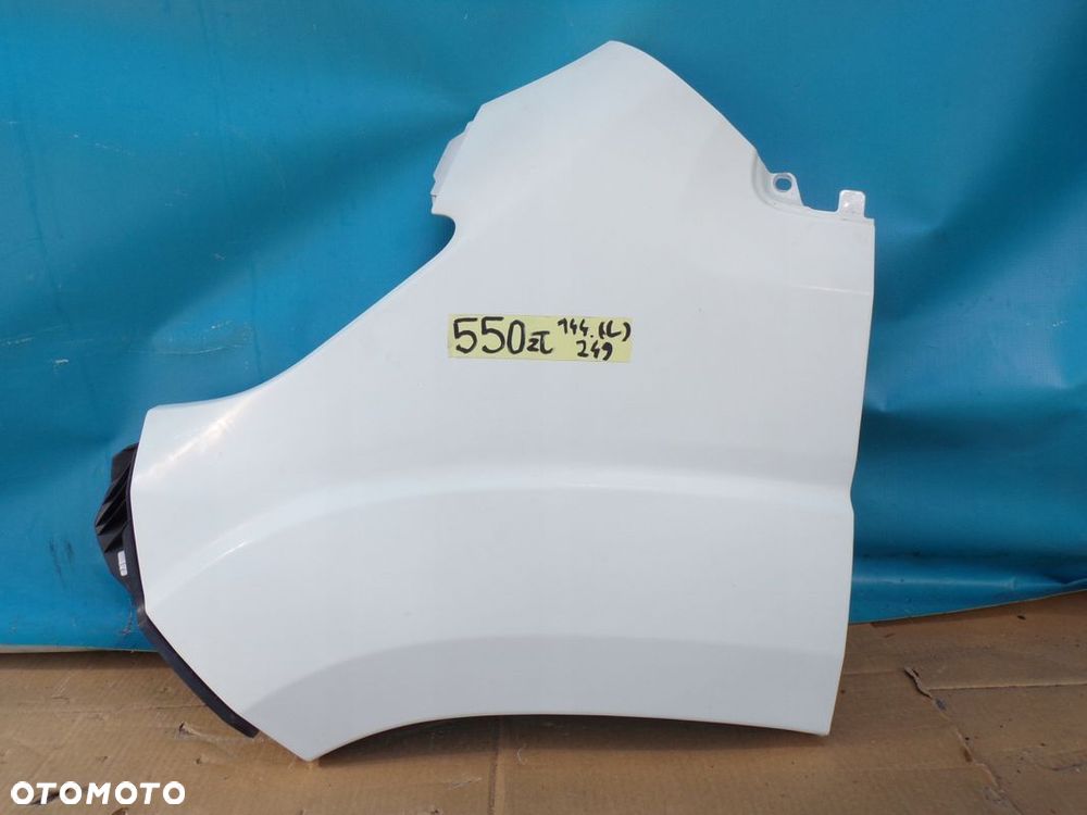 DUCATO BOXER JUMPER Lift 14- błotnik przedni LEWY BIAŁY 249 - 1