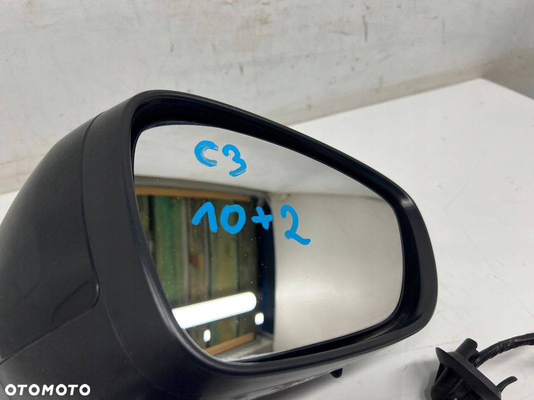 Citroen C3 Aircross LIFT lusterko prawy przód prawe 10+2 12 PIN - 2
