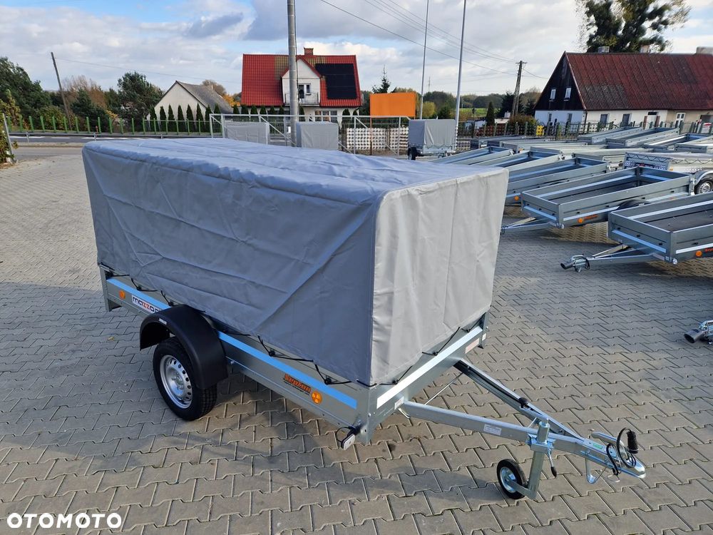 Neptun DOSTAWA Przyczepka 263x129x110cm N7-263 ptw PROMOCJA! Lekka przyczepa jednoosiowa ze stelażem i plandeką GN114 - 16