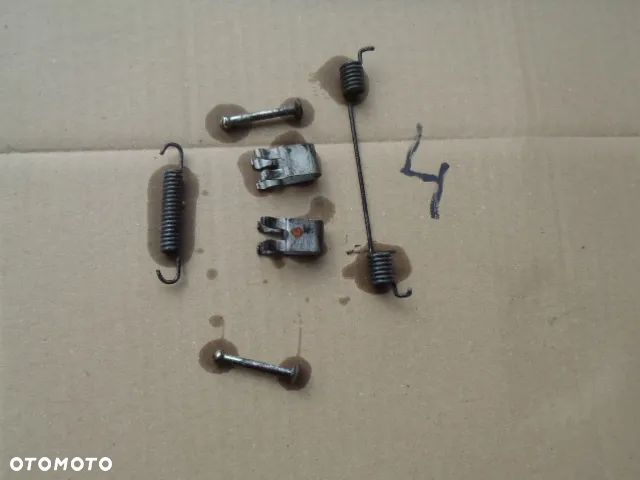 bęben szczęki cylinderek rozpierak hamulec tylny osłona tarcza kotwiczna kostka abs z zawieszenie tył toyota yaris II III 2 3 jak nowe - 29