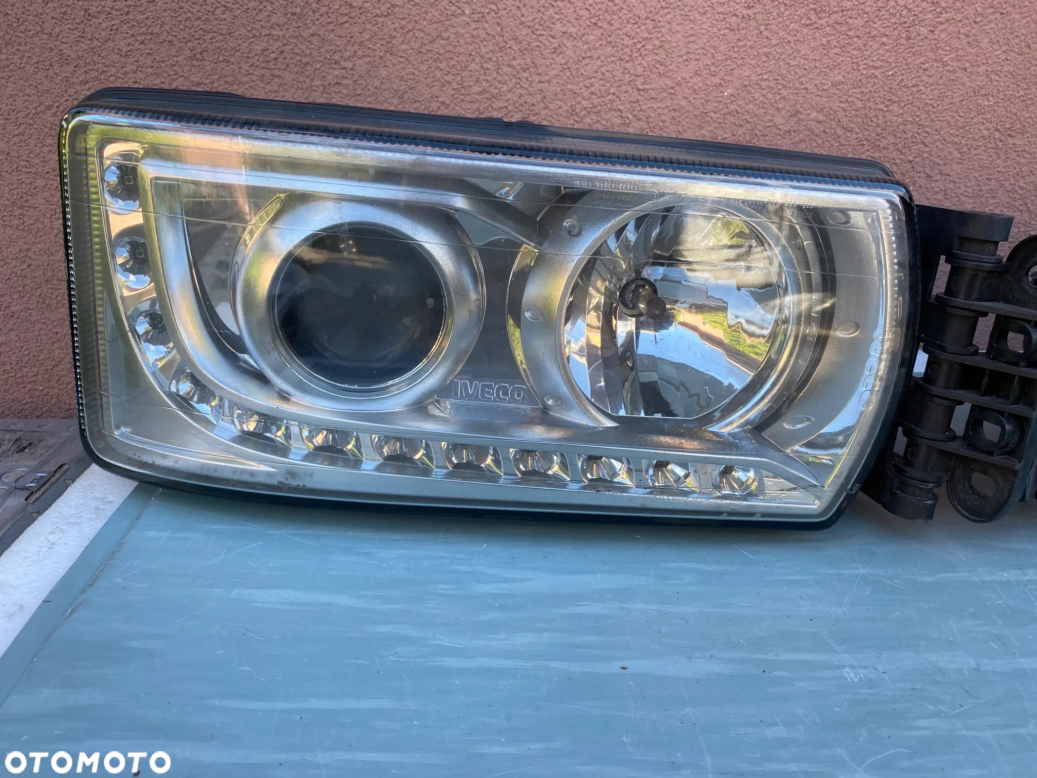lampy autobus iveco crossway bi xenon led komplet eu całe - 3
