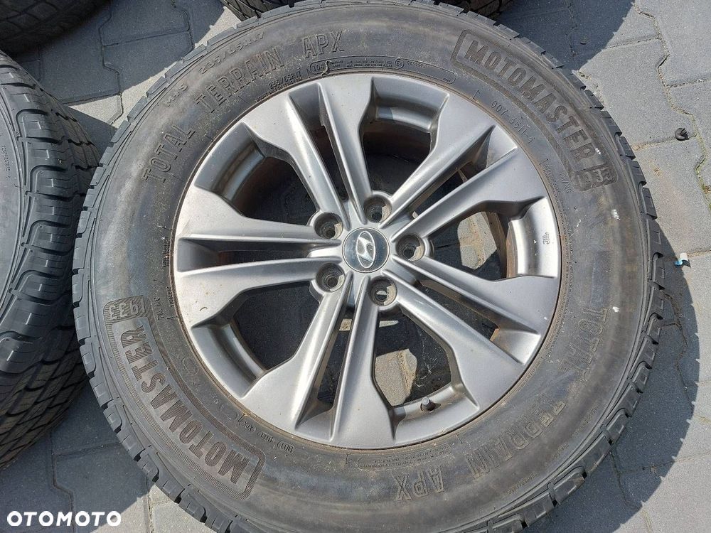 KOŁA KOMPLET FELGI OPONY 4 SZT 5x114,3 7Jx17 235/65R17 SANTA FE III - 5