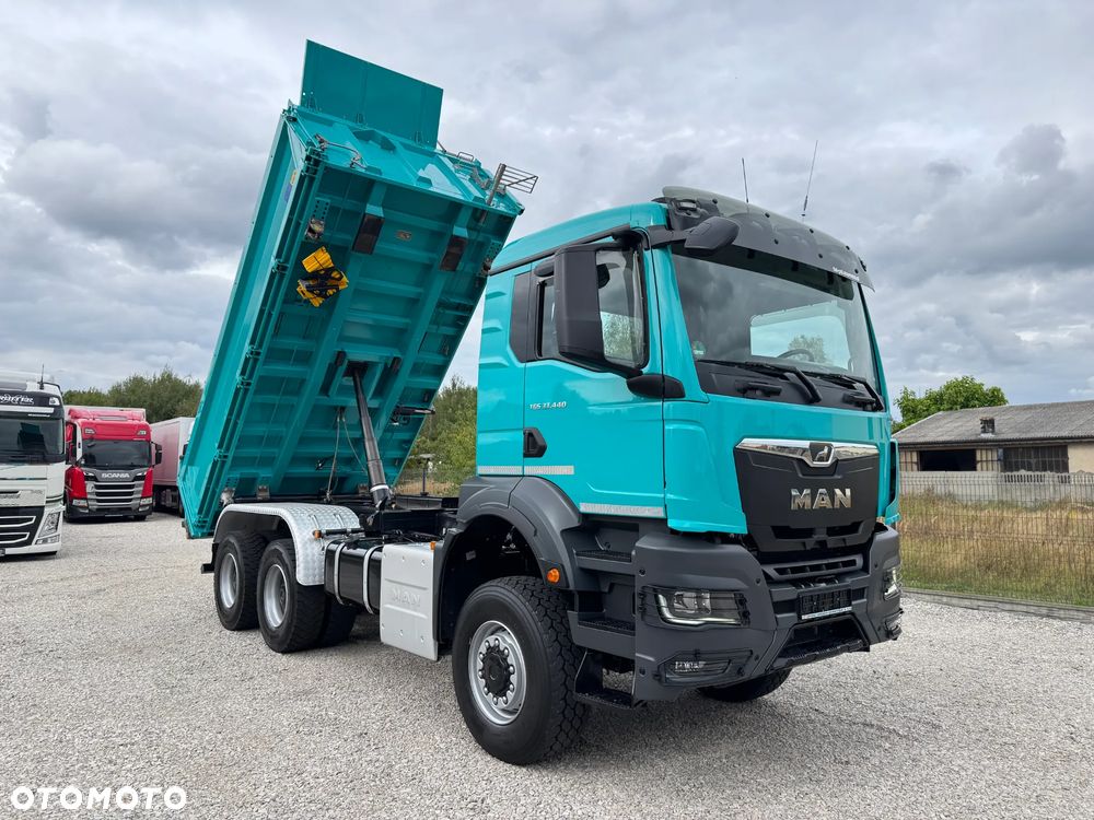 MAN TGS 33.440, 6x6, MEILLER KIPPER - BORDMATIC - 3