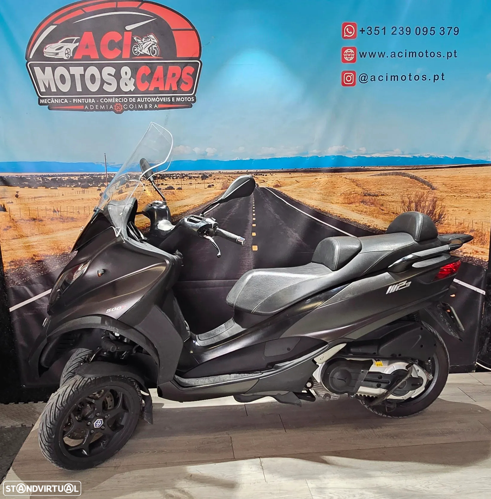 Piaggio MP3 500 bussines Lt carta de carro - 3