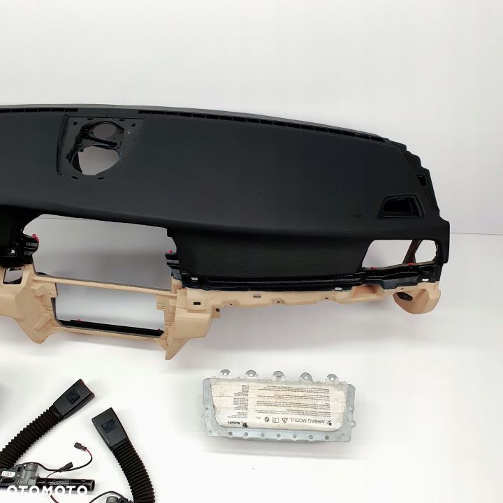 BMW SERIA 5 F10 F11 DESKA ROZDZIELCZA KONSOLA KOKPIT PULPIT PODUSZKI AIRBAG AIR BAG PASY KIT SET - 3