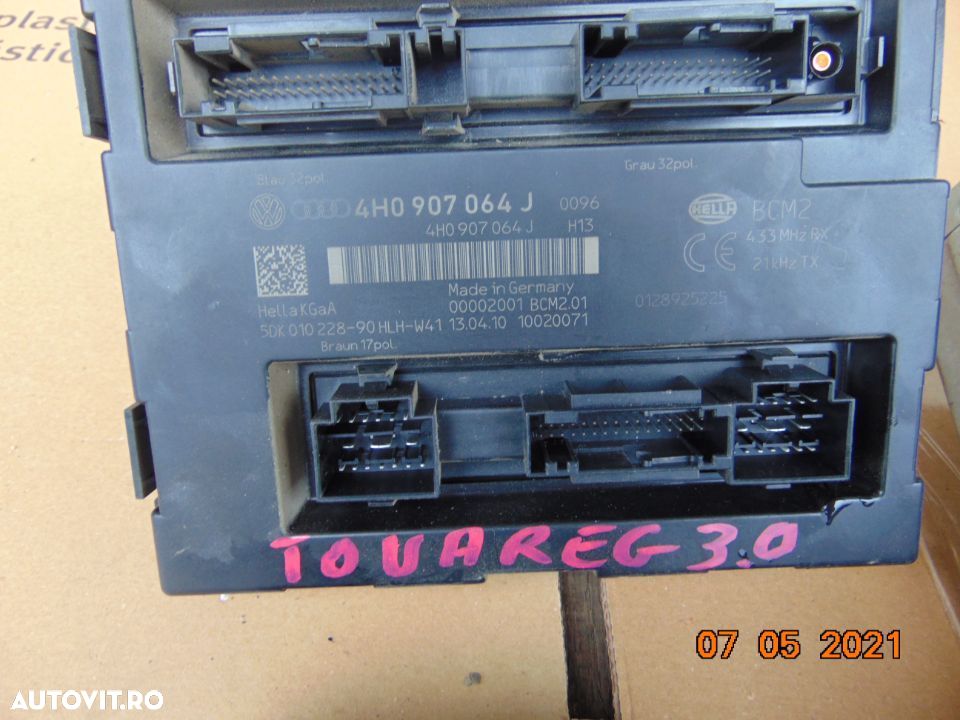 Modul confort VW touareg 7p 2010-2017 modul control confort dezmembrez touareg 7p - 1
