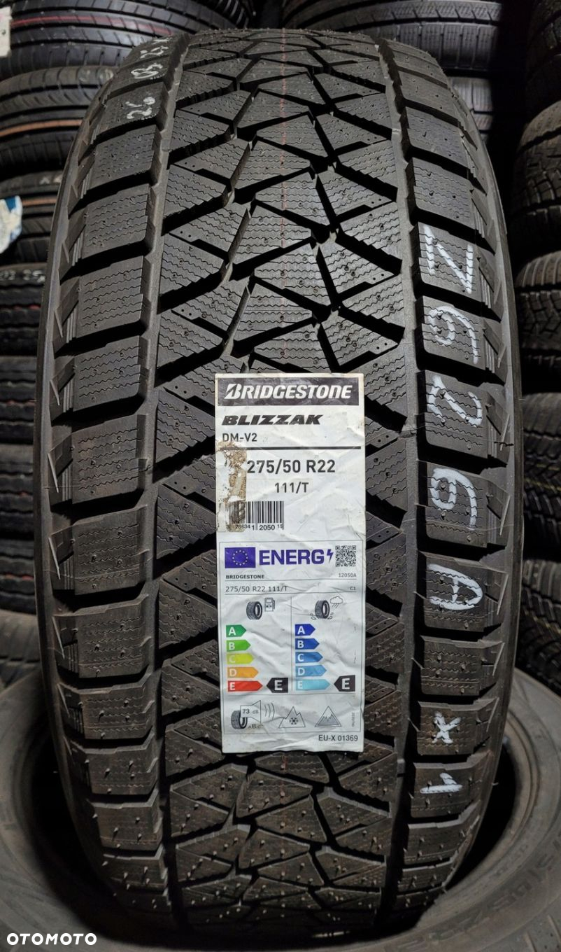 1x Bridgestone Blizzak DM-V2 275/50R22 111T Z626A - 2