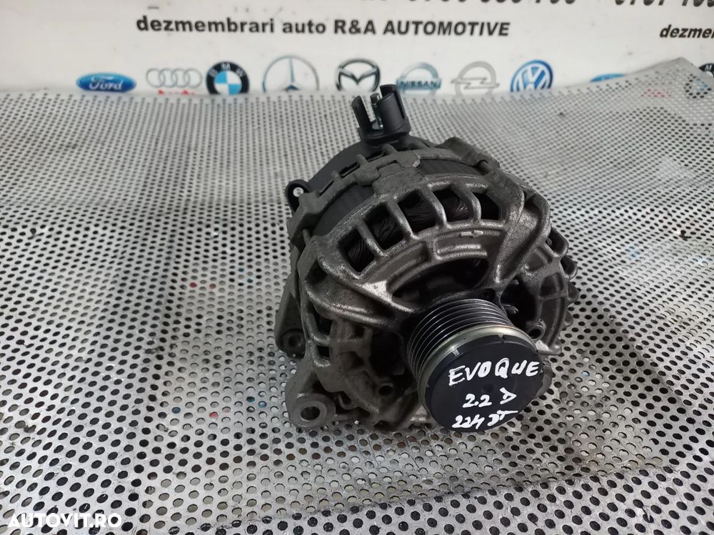 Alternator Land Rover Range Rover Evoque Freelander 2.2 Diesel Motor 224DT Cod EJ32--AC - Dezmembra - 4