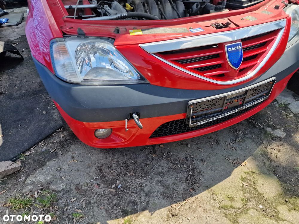 Kompletny przód dacia logan 2004-2009 w kolorze DV210 - 3