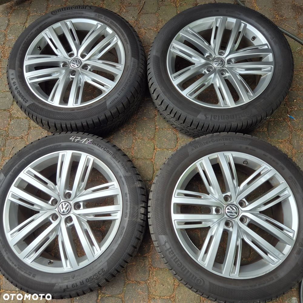 ZIMA KOŁA ORYGINAŁ VW TIGUAN 2 R-LINE Q3 SKODA KODIAQ TARRACO 235/50 R19 2025r